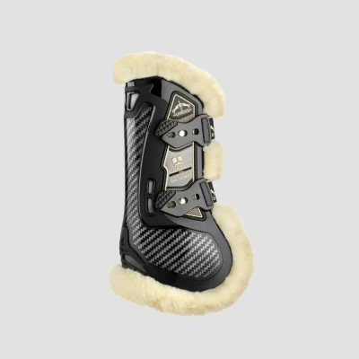 Image of Veredus Carbon Gel Absolute Save The Sheep Tendon Boots Black Medium Horse &amp; Equestrian