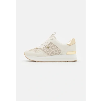 Image of Michael Kors Raina Trainer Trainers, Women&#039;s, Size: 3, Vanilla High quality imitation leather