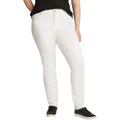 Image of Tommy Hilfiger Curve Harlem Jeans Skinny Fit, Women&#039;s, Size: 20, Optic white