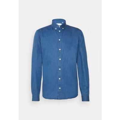 Image of Casual Friday Cfanton Shirt, Men&#039;s, Size: Small, Denim mid blue