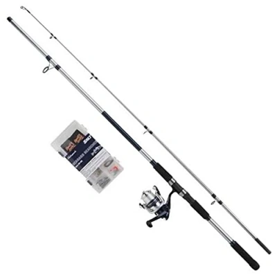 Image of Shakespeare Salt Sea bass Searcher Combo Set 2.70m (40 80g) fishing rod