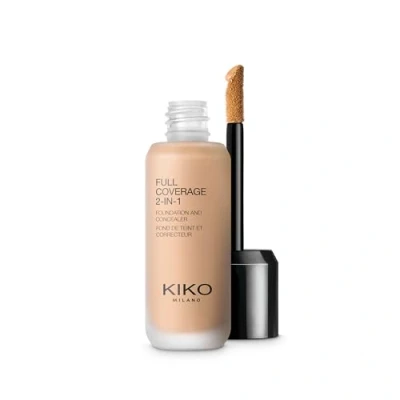 Image of KIKO Milano Full Coverage 2 in 1 Foundation and Concealer 25ml (Various Shades) 60 Neutral