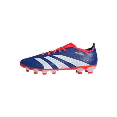 Image of adidas Performance Predator League MG Moulded stud football boots, Men&#039;s, Size: 12, Lucid blue/footwear white/solar red Synthetics