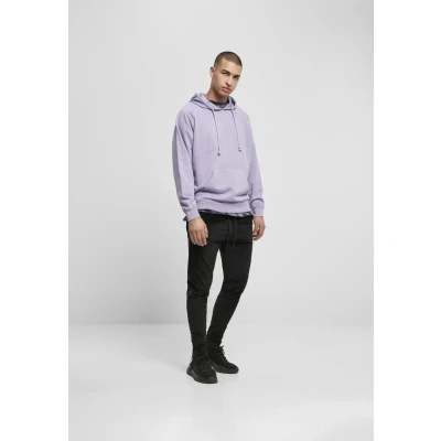 Image of Urban Classics Overdyed Hoody Hoodie, Men&#039;s, Size: Small, Lavender