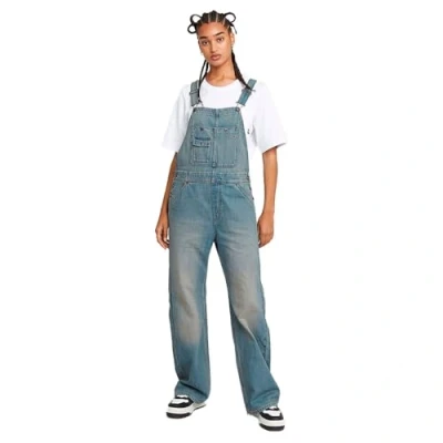 Image of G STAR Bowey Overall Dungarees, Women&#039;s, Size: Medium, Vintage cloudburst