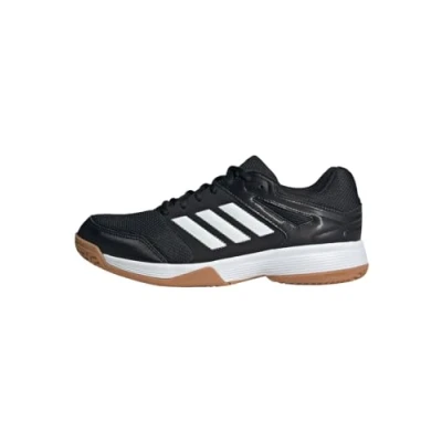 Image of adidas Performance Speedcourt Training shoe, Size: 10.5, Core black cloud white gum Textile/synthetics