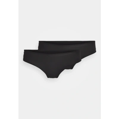 Image of Triumph Lovely Micro Brazilian 2 PACK Briefs, Women&#039;s, Size: Small, Black