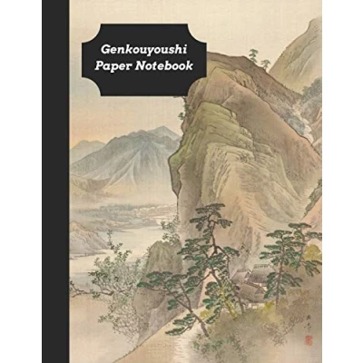 Image of Genkouyoushi Paper Notebook: Practice Writing Kana &amp; Kanji Characters: Great Vintage Classic Gift For Japanese Foreign Learners Expats (Genkouyoushi Vintage)