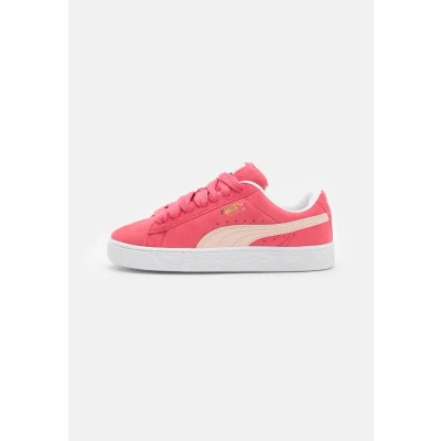 Image of Puma Unisex Skate shoes, Size: 5, Tart cherry/island pink Suede