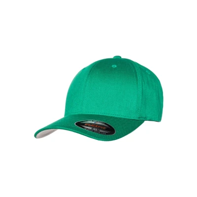 Image of Flexfit Combed Cap, Size: XS/S, Green