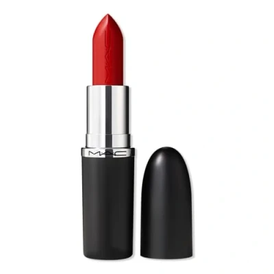 Image of MAC Macximal Sleek Satin Lipstick 3.5g (Various Shades) Left On Red