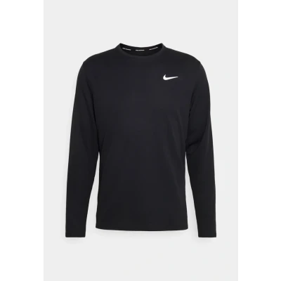 Image of Nike Performance Miler TOP Sports Tshirt, Men&#039;s, Size: Medium, Black