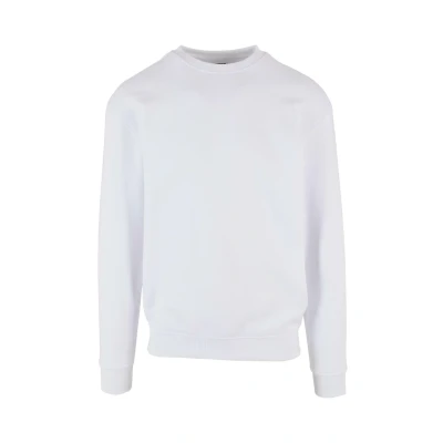 Image of Urban Classics Crewneck Sweatshirt, Men&#039;s, Size: 4XL, White