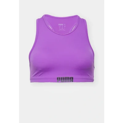Image of Puma Racerback SWIM Bikini top, Women&#039;s, Size: Small, Purple