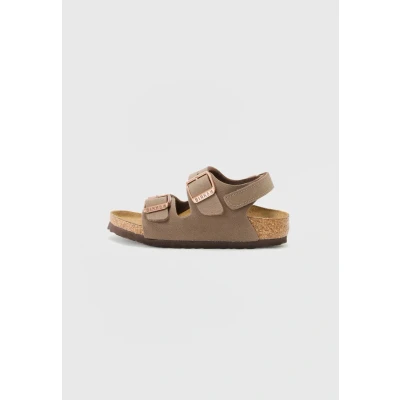 Image of Birkenstock Milano Unisex Sandals for kids, Size: 29, Mocca shoes