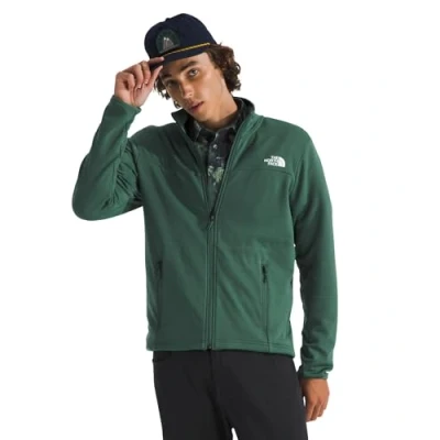 Image of The North Face Cedar Trail GRID Jacket Fleece jacket, Men&#039;s, Size: Small, Duck green