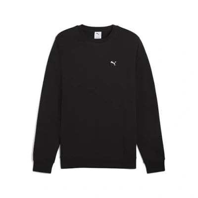 Image of Puma Elevated CREW Sweatshirt, Men&#039;s, Size: XXL, Black