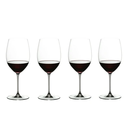 Image of Riedel Wine Glass Set Red Glasses Veritas Cabernet 630 ml 4 Pieces