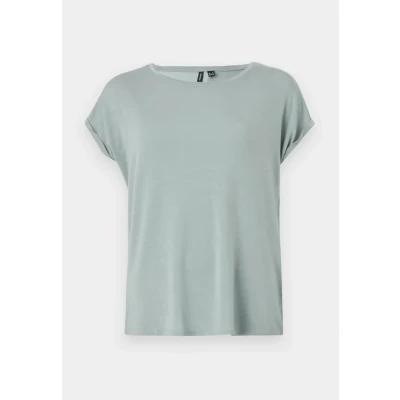 Image of Vero Moda Vmava Plain SS Top Ga JRS Noos, Gray Mist, XS