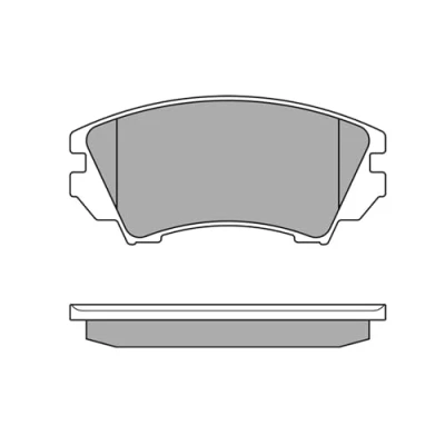 Image of brake Pad Set, disc MEYLE 025 244 1219/W