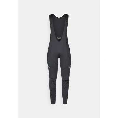 Image of Vaude MENS Matera WARM Bib tights, Men&#039;s, Size: Medium, Black