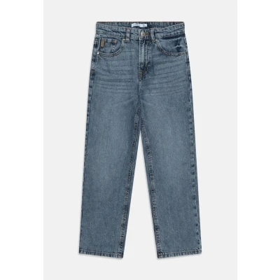 Image of Name it Nkmryan Straight leg jeans for kids, Size: 14y, Medium blue denim