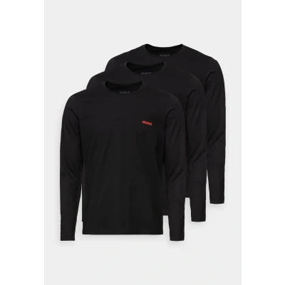 Image of HUGO Triplet 3 PACK Undershirt, Men&#039;s, Size: Small, Black