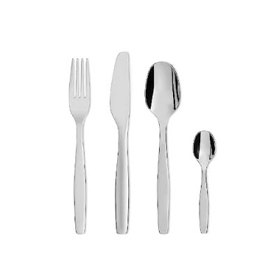 Image of Alessi Cutlery Set Itsumo ANF06S24 24 pieces by Naota Fukasawa