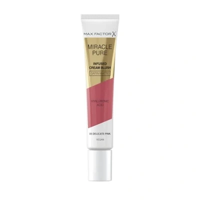 Image of Max Factor Miracle Pure Cream Blush 15ml (Various Shades) 05 Delicate Pink