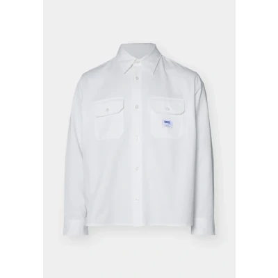 Image of HUGO Ekynone Shirt, Men&#039;s, Size: Large, Open white