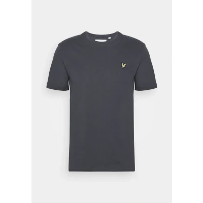 Image of Lyle &amp; Scott Plain Basic Tshirt, Men&#039;s, Size: Small, Gunmetal