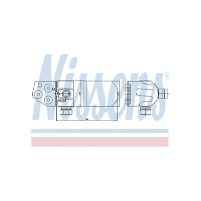 Image of Dryer, air conditioning NISSENS 95472