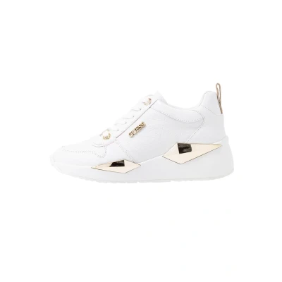 Image of Guess Tallyn Trainers, Women&#039;s, Size: 4, White High quality imitation leather