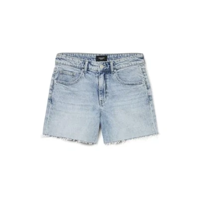 Image of Vero Moda Women&#039;s Vmtess Mr DNM Shorts Mix Ga Noos Denim, Light Blue (Light Denim), XL