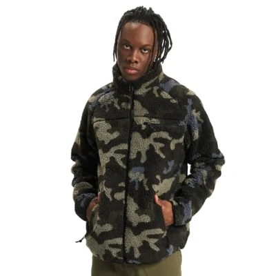 Image of Brandit Teddy Fleece jacket, Men&#039;s, Size: 4XL, Darkcamo