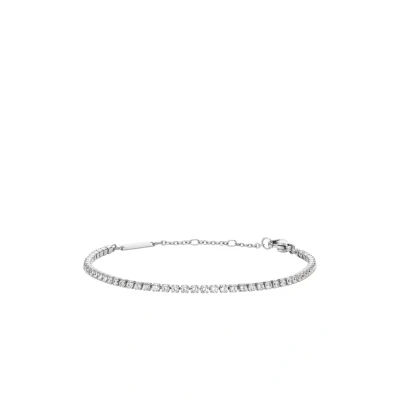 Image of Daniel Wellington Classic Tennis Bracelet, Size: One Size, Silver