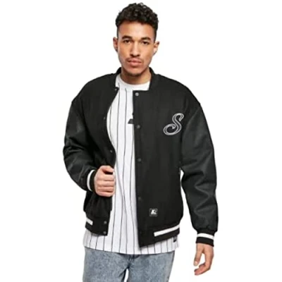 Image of Starter Script College Light jacket, Men&#039;s, Size: XXL, Black