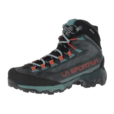 Image of La Sportiva Aequilibrium GTX Woman Hiking shoes, Women&#039;s, Size: 5.5, Carbon/everglade Textile/synthetics