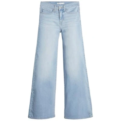 Image of Levi&#039;s Women&#039;s 318 Shaping Wide Leg Jeans, Tall Glass of Water, 28W / 30L