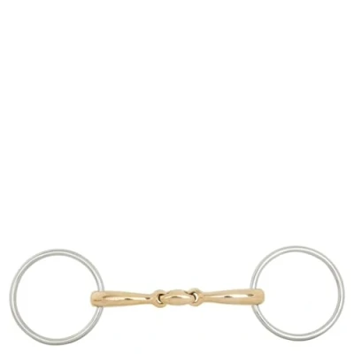 Image of BR Double Jointed Loose Ring Snaffle Soft Contact 14 mm Ø 70