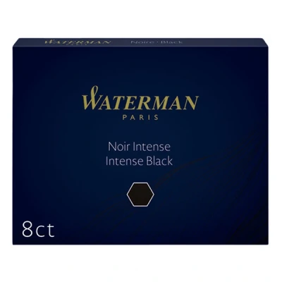 Image of Waterman Ink Cartridges Black 8