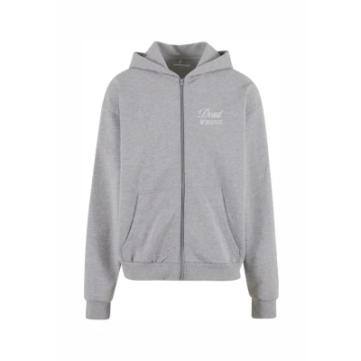 Image of Upscale by Mister Tee Zipup sweatshirt, Men&#039;s, Size: Medium, Heather grey