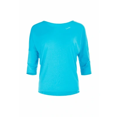 Image of Winshape Ultra Leichtes 3/4ARM Long sleeved top, Women&#039;s, Size: XS, Sky blue