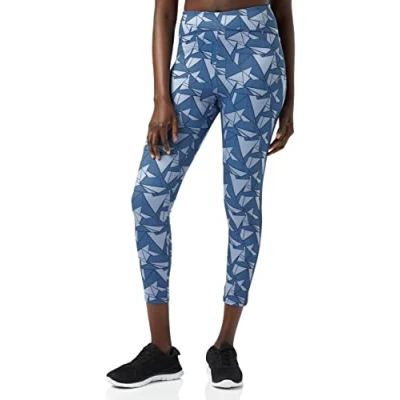 Image of Mizuno Women&#039;s 7/8 Printed Tight Track Pants