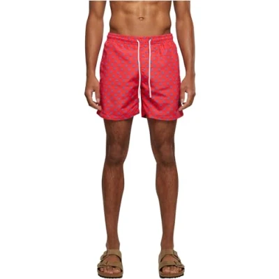 Image of Urban Classics Men&#039;s Pattern Swim Shorts, Swimming Trunks for Men with Pattern, Available in Many Colour Variations, Sizes XS 6XL, Lil Yacht Aop, S