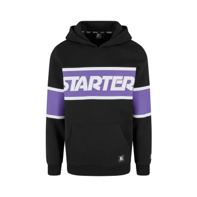 Image of Starter Hoodie, Men&#039;s, Size: Medium, Black purple