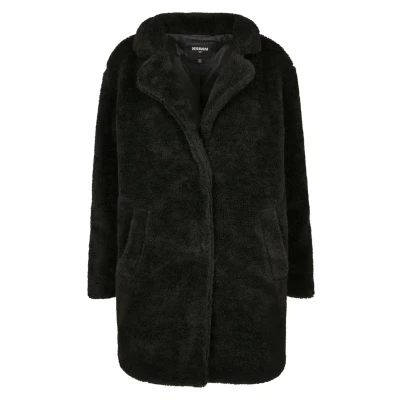 Image of Urban Classics Curvy Winter coat, Women&#039;s, Size: 4XL, Black