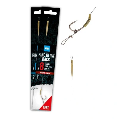 Image of Nash Ring Blow Back rig Hook size 6 Carp