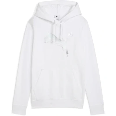 Image of PUMA Unisex Ess Metallic Hoodie Fl Hoodies (pack of 1)