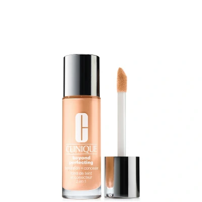 Image of Clinique Beyond Perfecting Foundation and Concealer 30ml (Various Shades) Neutral